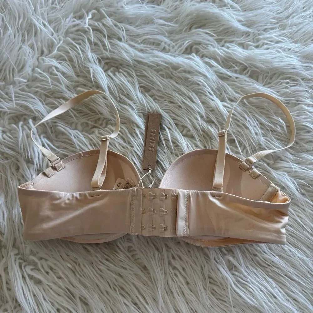 Skims Ultimate Push Up Strapless Bra Sand Size 34B - Picture 4 of 5